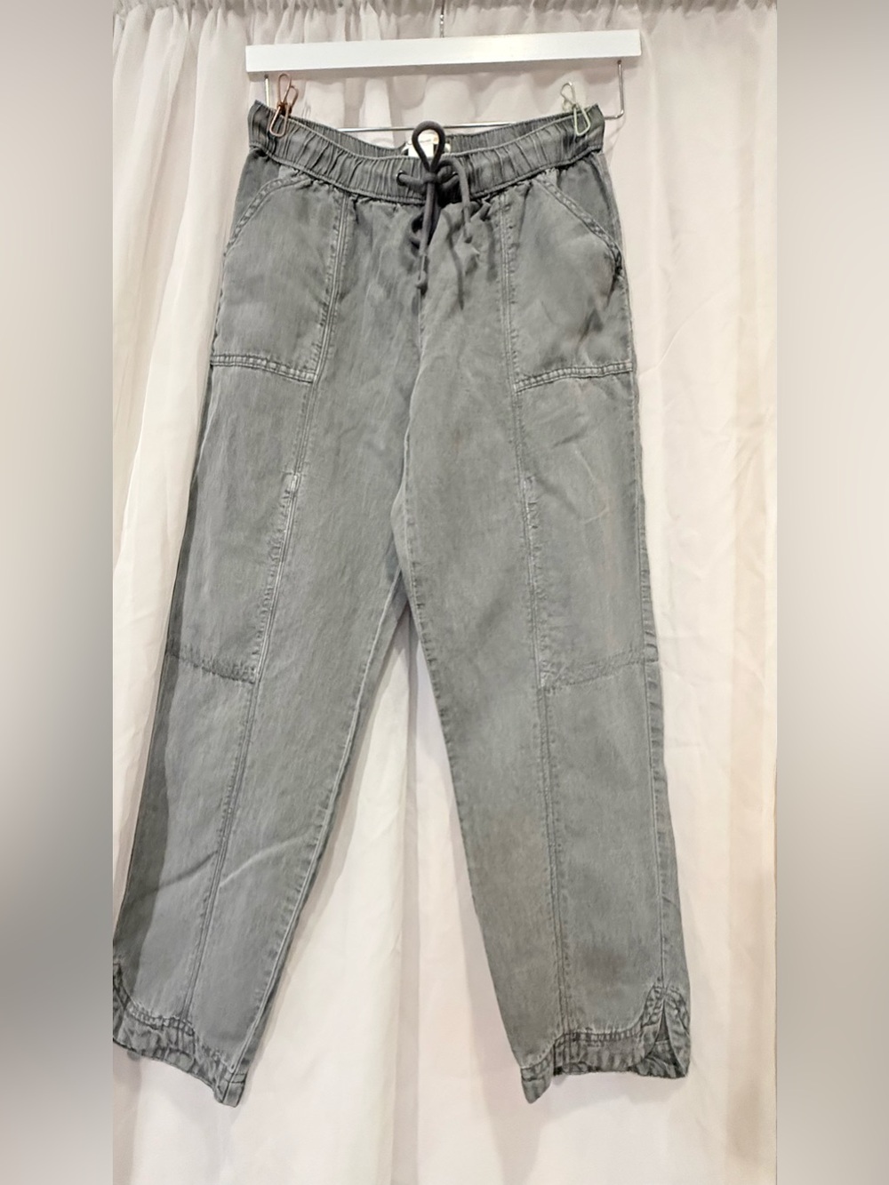 C&C California Gray Drawstring Track Pants